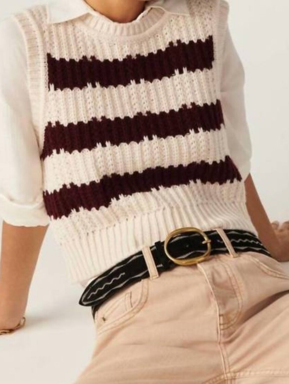Ba&sh Soju Sweater Vest